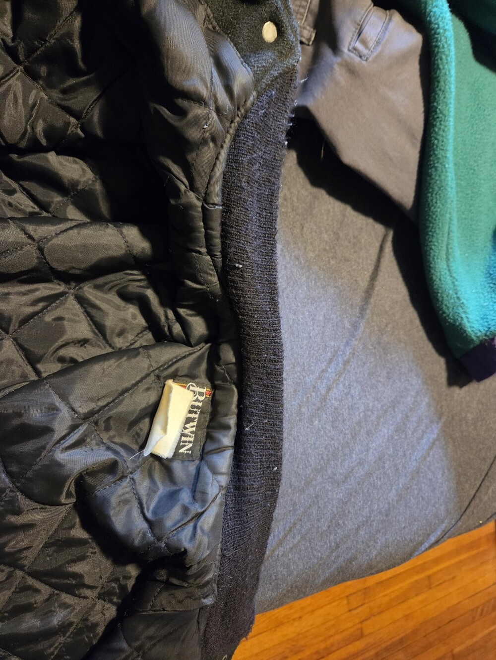 Blsck Varsity Jacket